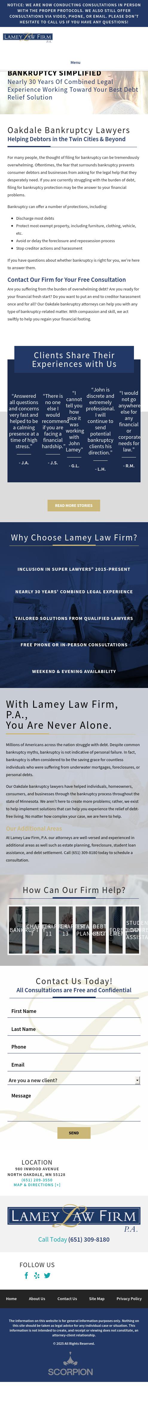Lamey Law Firm - Oakdale MN Lawyers